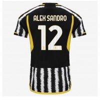 Billiga Juventus Alex Sandro #12 Hemma fotbollskläder 2023-24 Kortärmad